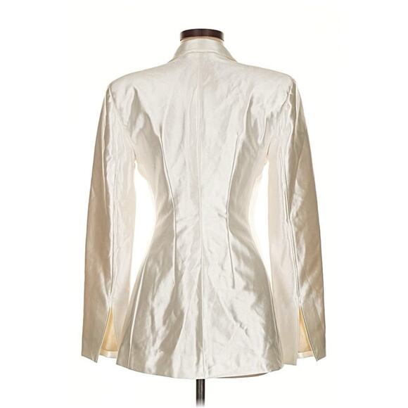 NWT Rotate Annette White blazer Bridal Wedding Chic US 6 - Picture 4 of 6